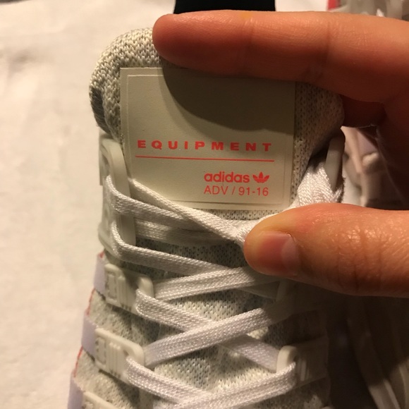 White and pink adidas eqt - Picture 4 of 7